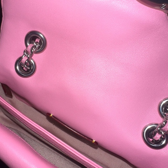 Pink Quilted Coach Tabby 20 - Picture 3 of 3